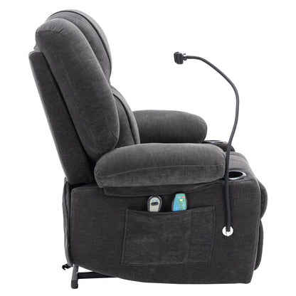 Power Lift Recliner with Massage, Heat & Phone Holder