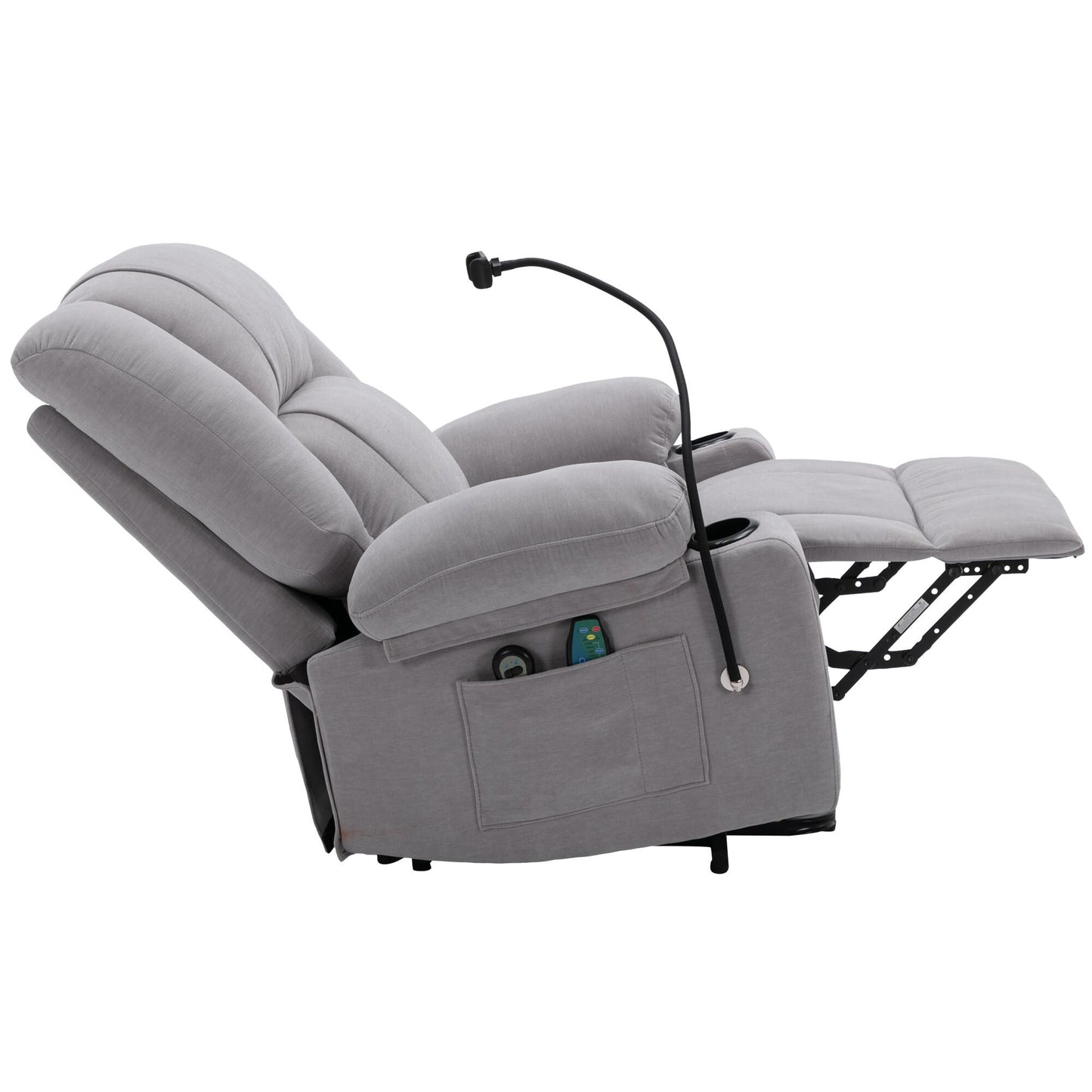 Power Lift Recliner with Massage, Heat & Phone Holder