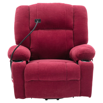 Power Lift Recliner with Massage, Heat & Phone Holder
