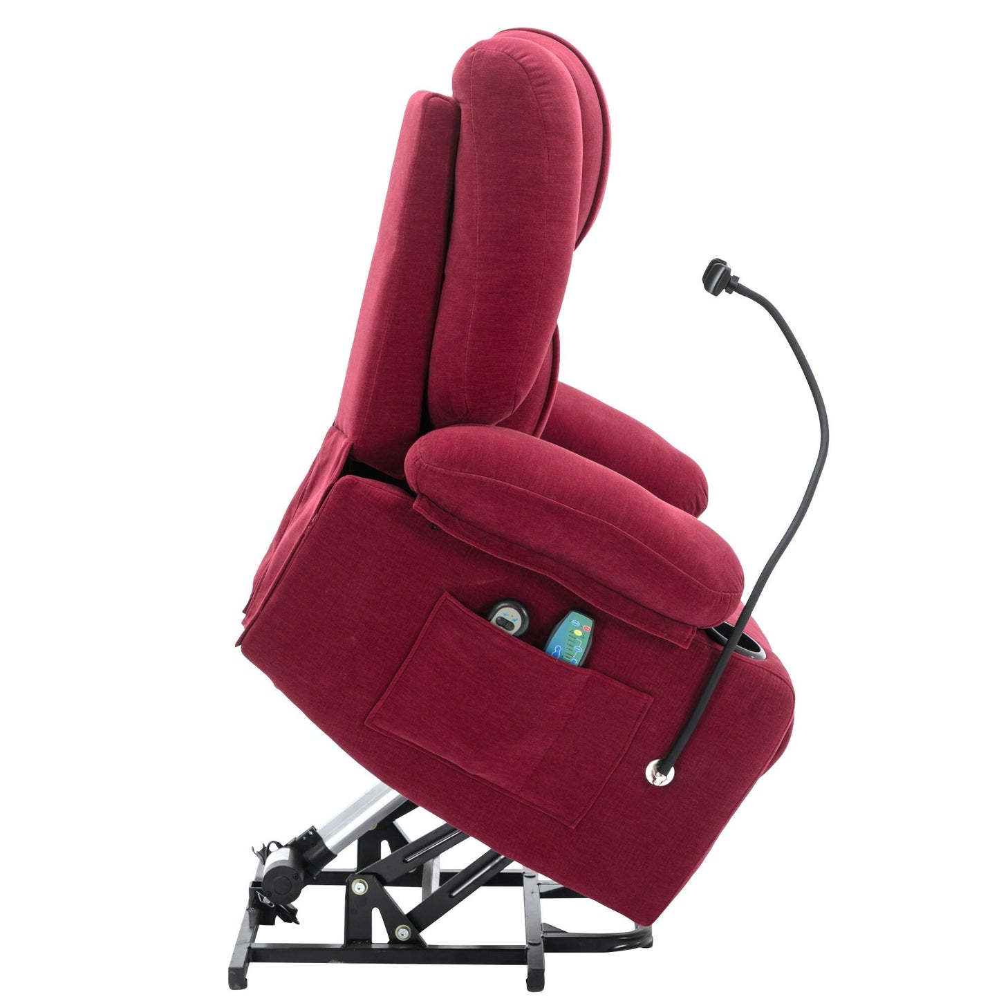 Power Lift Recliner with Massage, Heat & Phone Holder