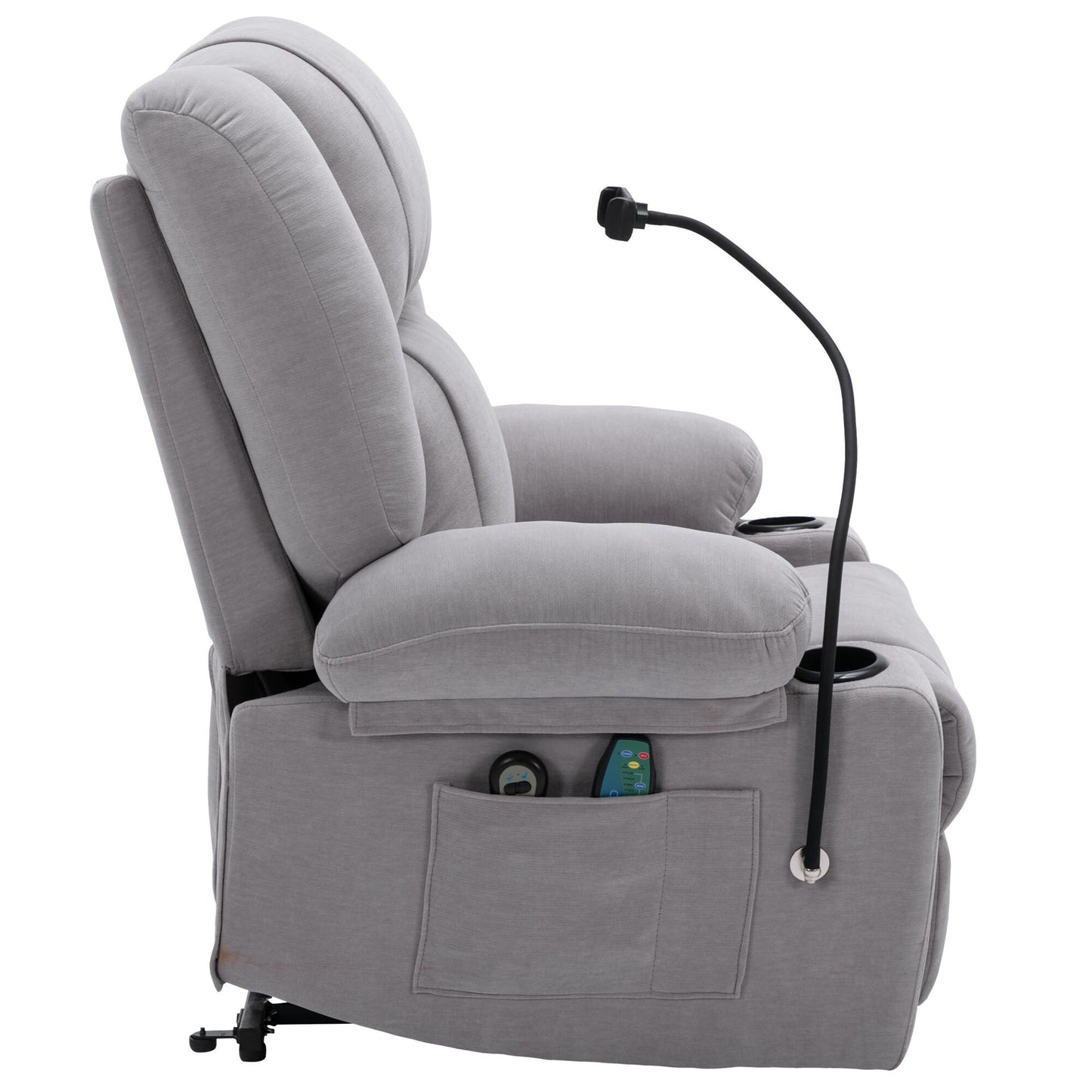 Power Lift Recliner with Massage, Heat & Phone Holder