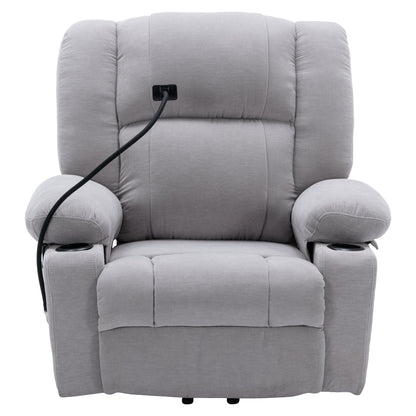 Power Lift Recliner with Massage, Heat & Phone Holder