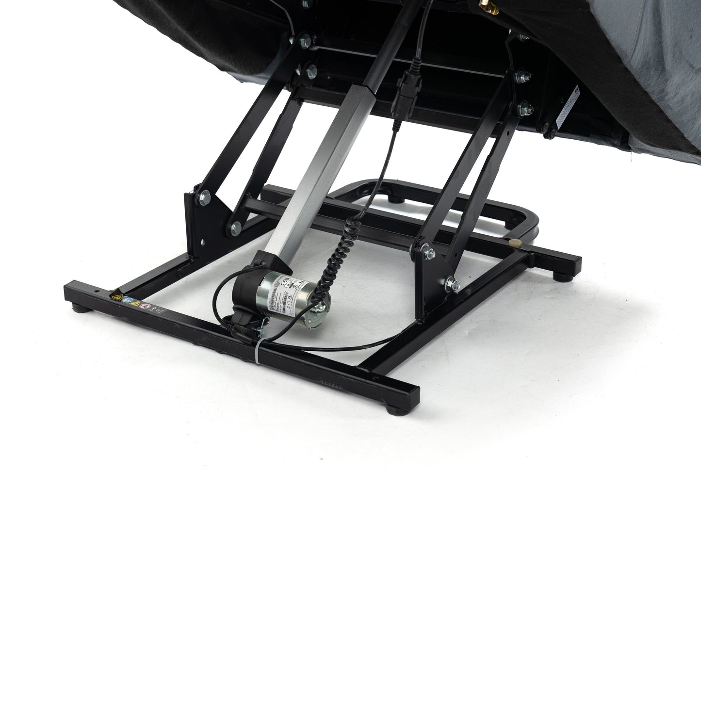 Power Lift Recliner with OKIN Motor, Massage, Heat, USB, and Cup Holders