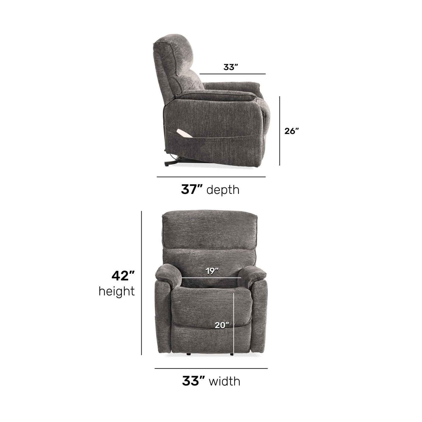 Homestyles Orville Power Lift Recliner