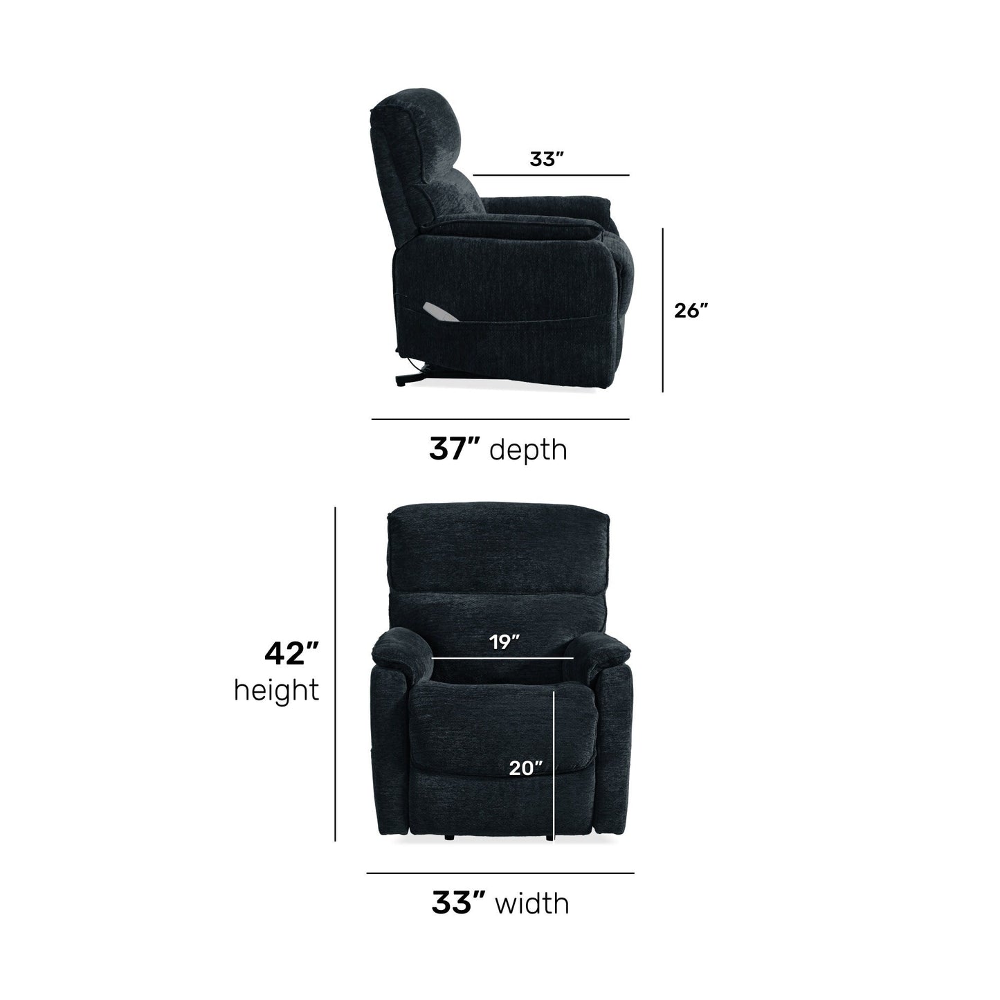 Homestyles Orville Power Lift Recliner