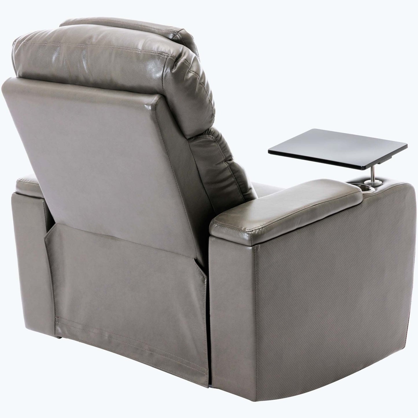 Power Motion Recliner with USB Charging Port and Hidden Arm Storage,with Convenient Cup Holder Design,and stereo