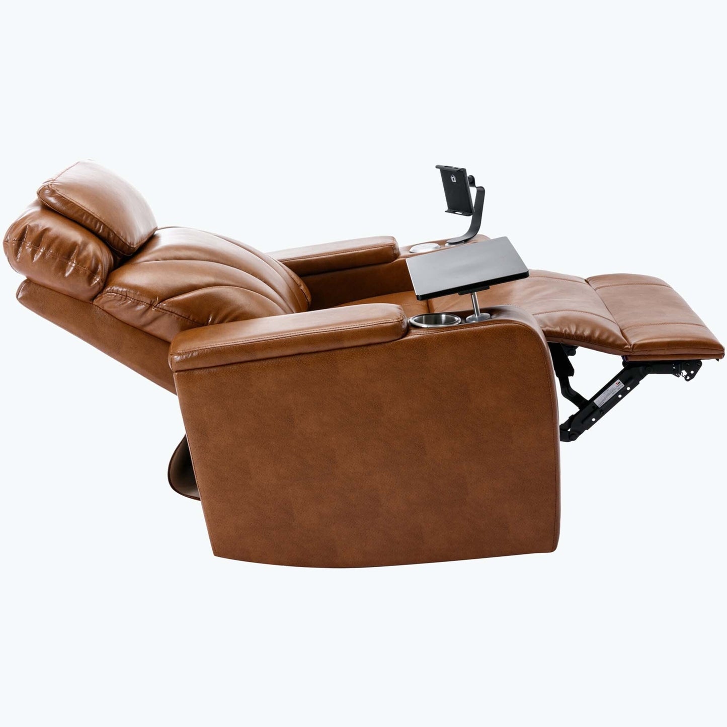 Power Motion Recliner with USB Charging Port and Hidden Arm Storage,with Convenient Cup Holder Design,and stereo