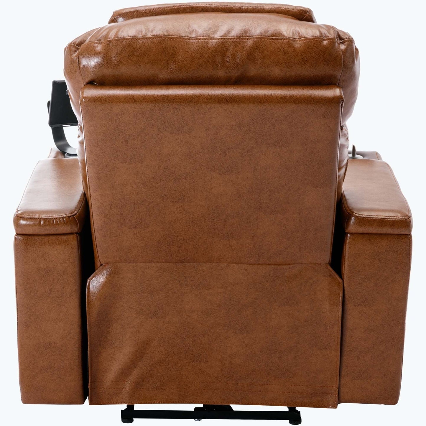 Power Motion Recliner with USB Charging Port and Hidden Arm Storage,with Convenient Cup Holder Design,and stereo
