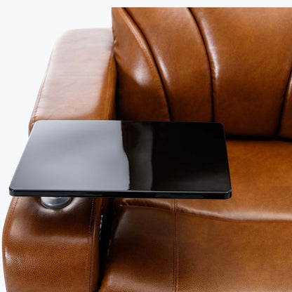 Power Motion Recliner with USB Charging Port and Hidden Arm Storage,with Convenient Cup Holder Design,and stereo