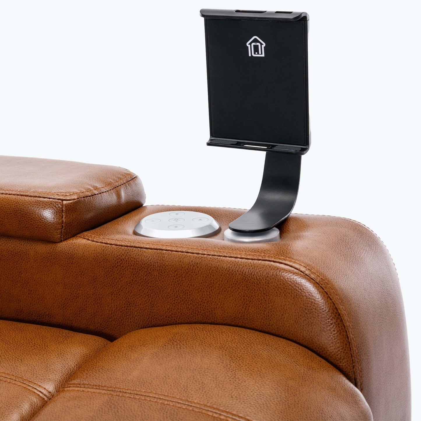 Power Motion Recliner with USB Charging Port and Hidden Arm Storage,with Convenient Cup Holder Design,and stereo