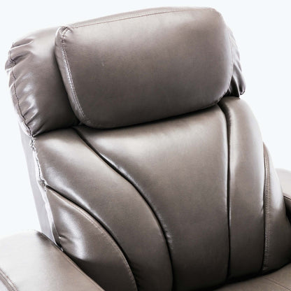 Power Motion Recliner with USB Charging Port and Hidden Arm Storage,with Convenient Cup Holder Design,and stereo