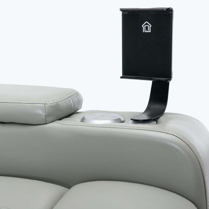 Power Motion Recliner with USB Charging Port and Hidden Arm Storage,with Convenient Cup Holder Design,and stereo