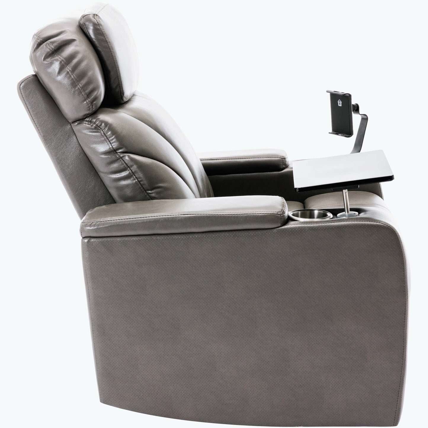 Power Motion Recliner with USB Charging Port and Hidden Arm Storage,with Convenient Cup Holder Design,and stereo