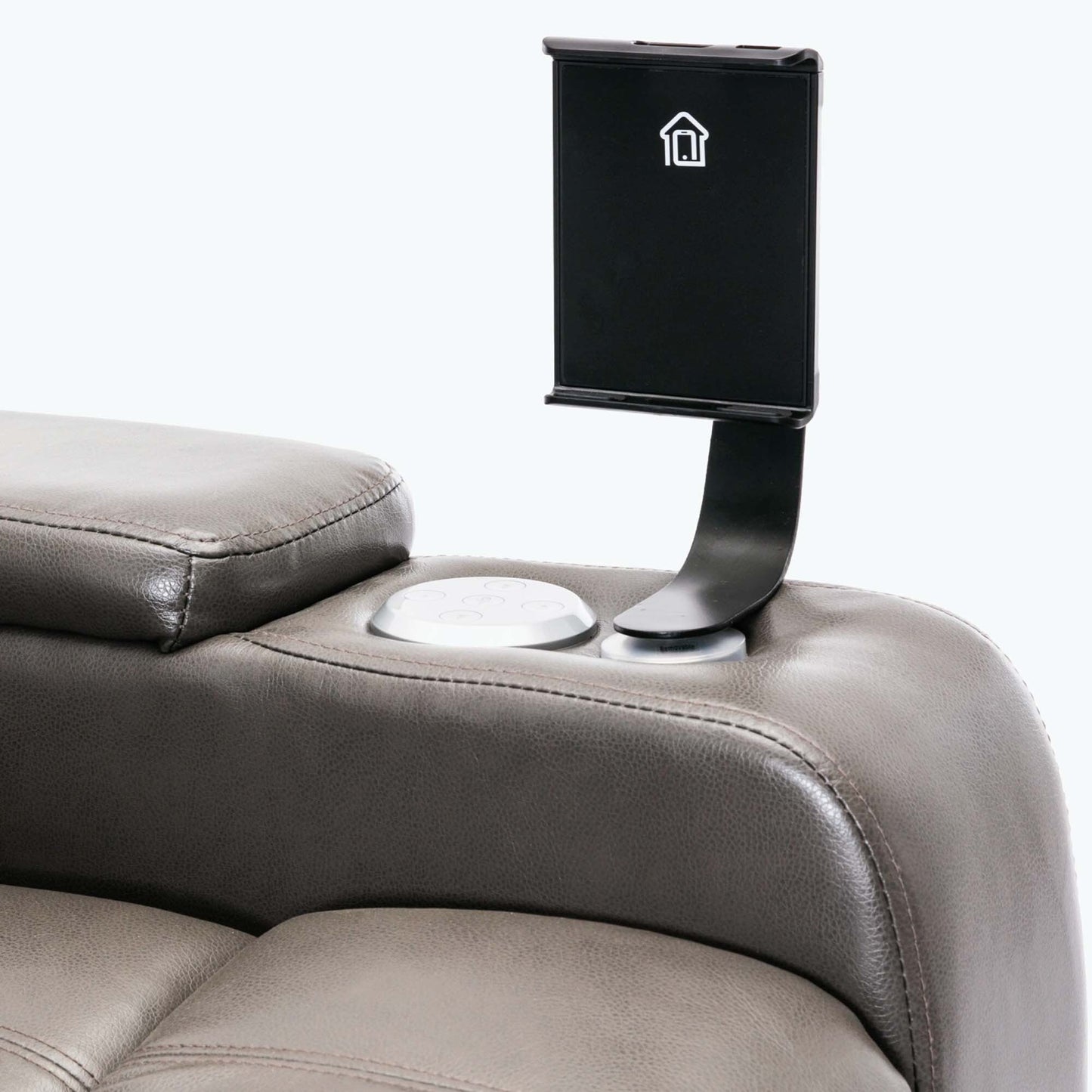 Power Motion Recliner with USB Charging Port and Hidden Arm Storage,with Convenient Cup Holder Design,and stereo