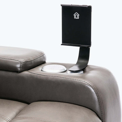 Power Motion Recliner with USB Charging Port and Hidden Arm Storage,with Convenient Cup Holder Design,and stereo