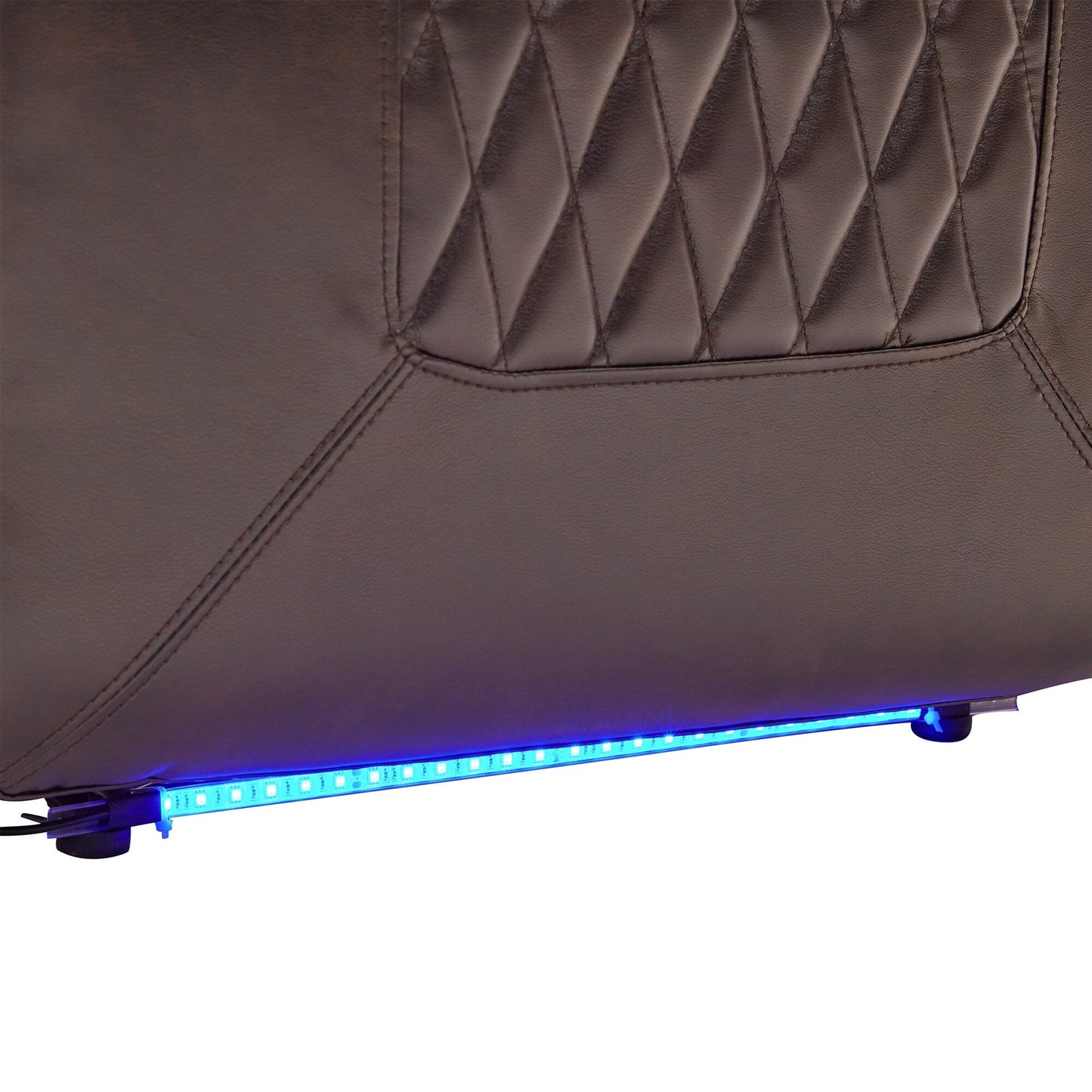 Power Motion Recliner with USB Charging Port and Hidden Arm Storage