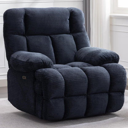 Power Oversized Recliner,Zero Gravity Big Man Extra Large Recliner Chair for Living Room with USB Port 43L*39W*43H