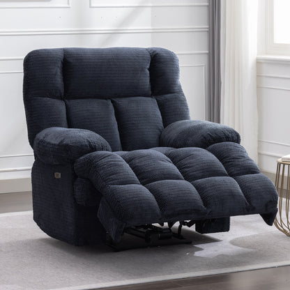 Power Oversized Recliner,Zero Gravity Big Man Extra Large Recliner Chair for Living Room with USB Port 43L*39W*43H