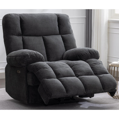Power Oversized Recliner,Zero Gravity Big Man Extra Large Recliner Chair for Living Room with USB Port 43L*39W*43H
