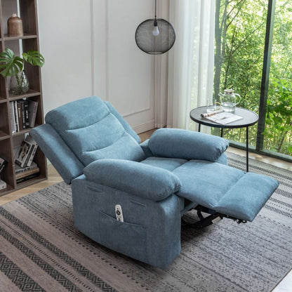 Power Recliner Chair with Adjustable Massage Function for Living Room
