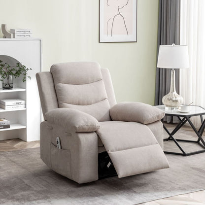 Power Recliner Chair with Adjustable Massage Function for Living Room