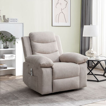 Power Recliner Chair with Adjustable Massage Function for Living Room