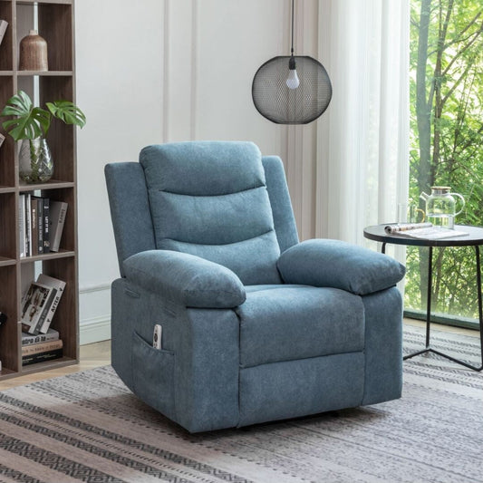Power Recliner Chair with Adjustable Massage Function for Living Room