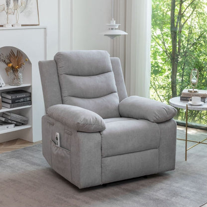 Power Recliner Chair with Adjustable Massage Function for Living Room