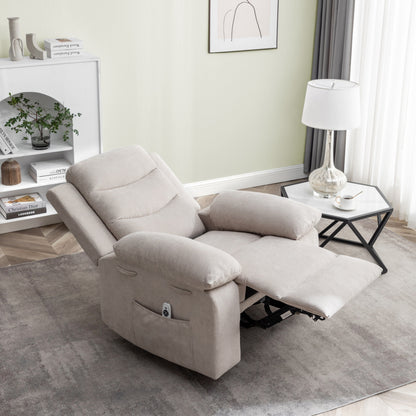 Power Recliner Chair with Adjustable Massage Function