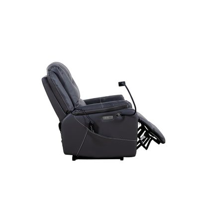 Power Recliner Chair, with 139Â° Recline, Massage & Heat, Okin Motor, USB Ports, Phone Holder & Side Pockets