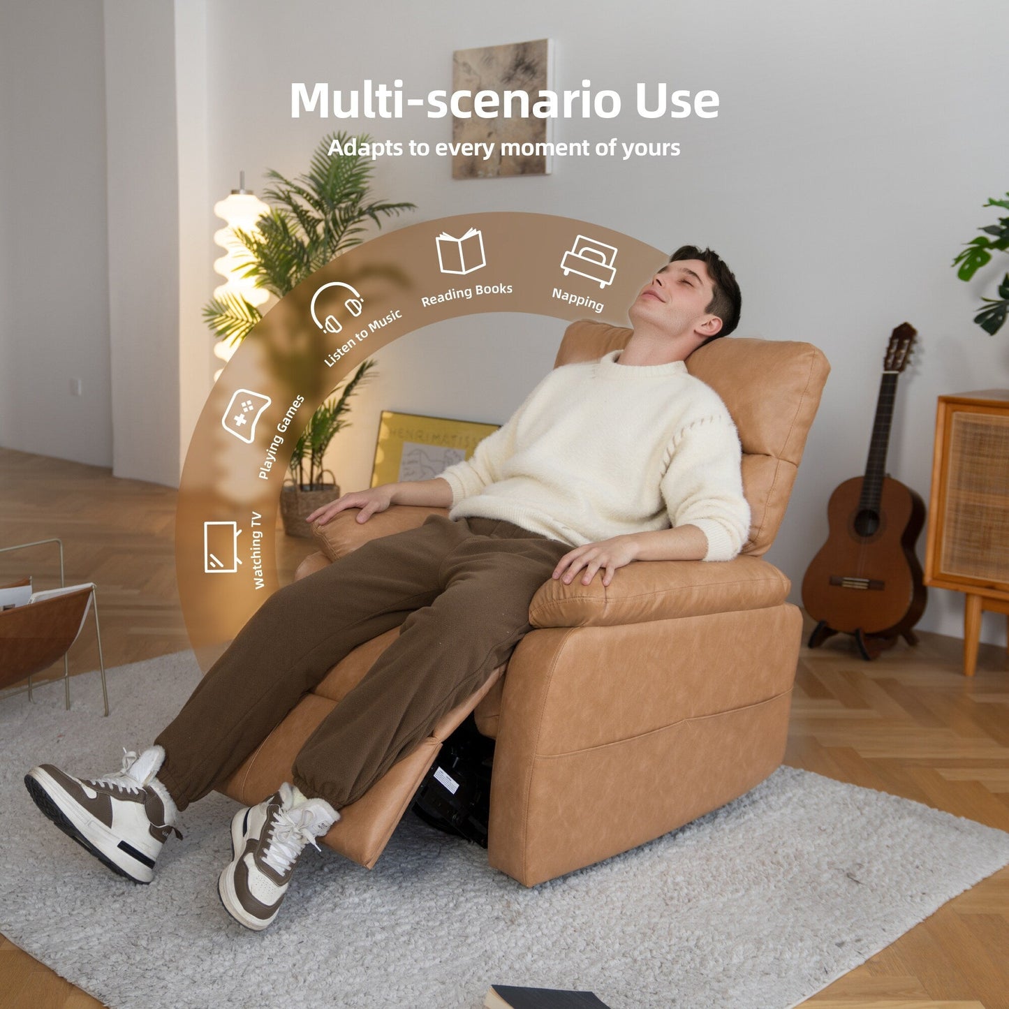 Power Swivel Rocker Recliner Chair