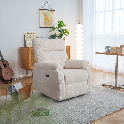 Power Swivel Rocker Recliner Chair