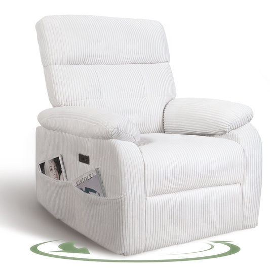 Power Swivel Rocker Recliner Chair
