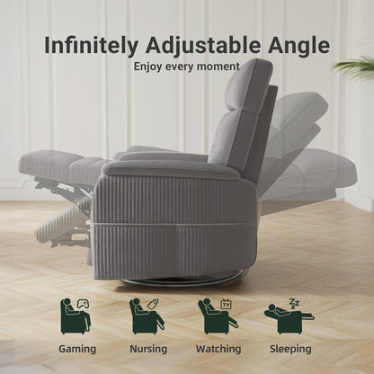 Power Swivel Rocker Recliner Chair