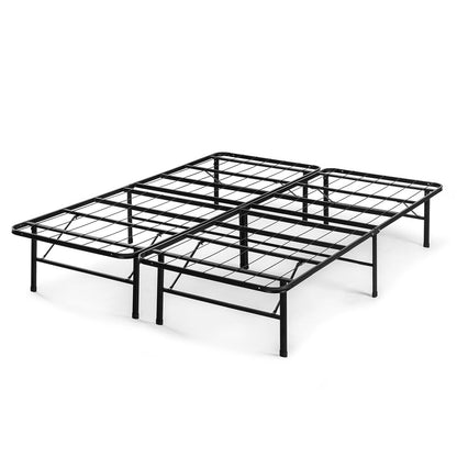 Premium 12 Inch Memory Foam Mattress and Bed Frame Set By Crown Comfort
