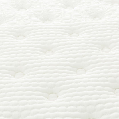 Premium 12 Pocket Coil Hybrid Plush Gel Memory Foam Mattress