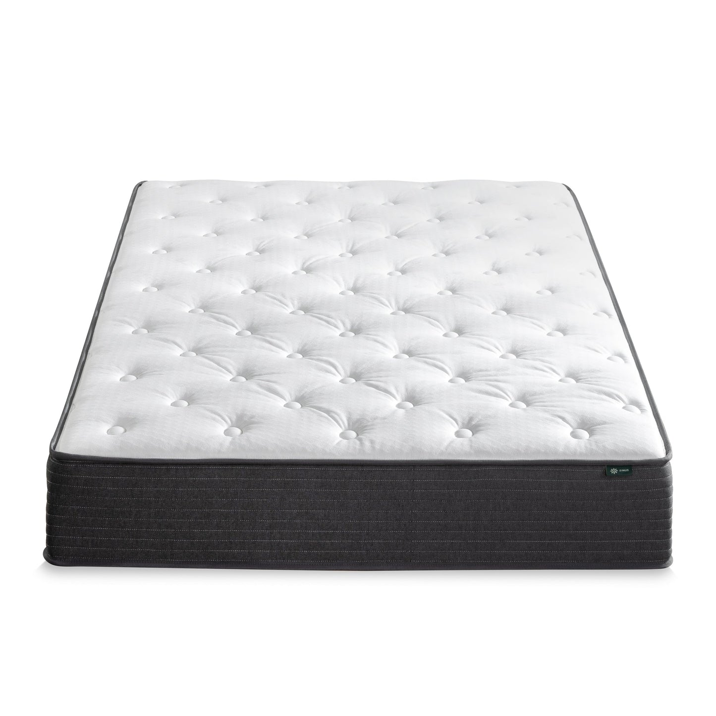 Priage by ZINUS 10 Inch Comfort Essential Pocket Spring Hybrid Mattress