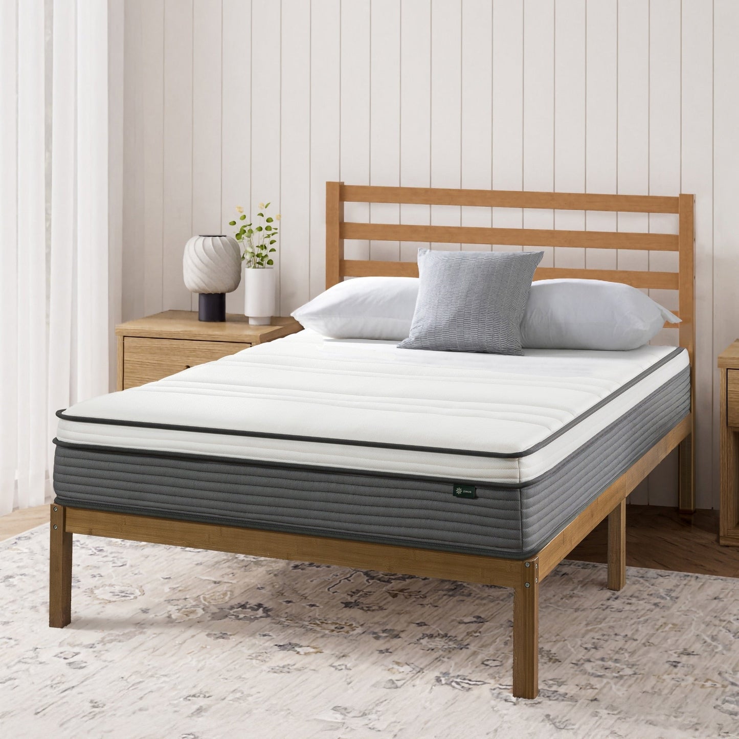 Priage by ZINUS 10 Support Plus Pocket Spring Hybrid Mattress