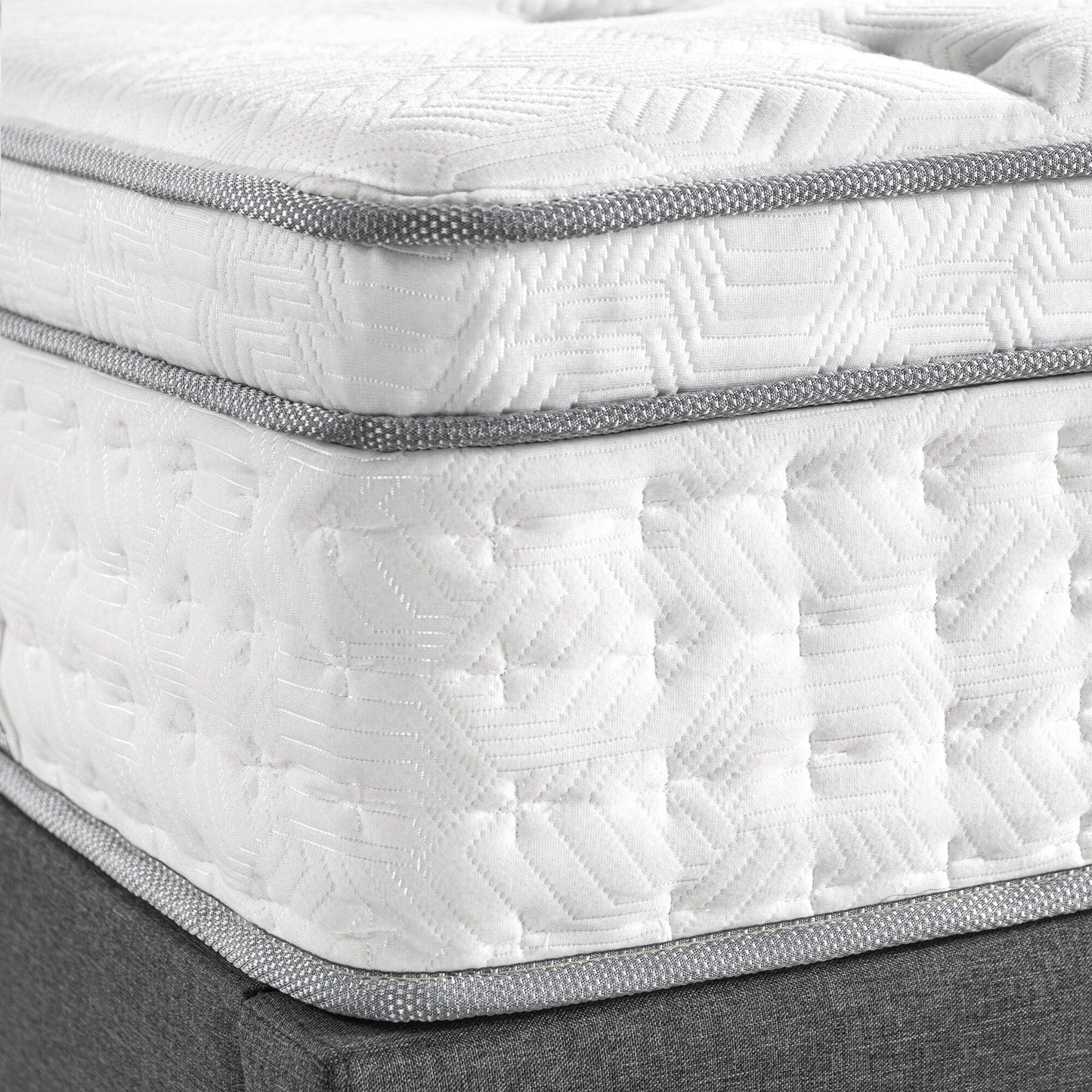 Priage by ZINUS 12 Euro Box Top Pocket Spring Hybrid Mattress