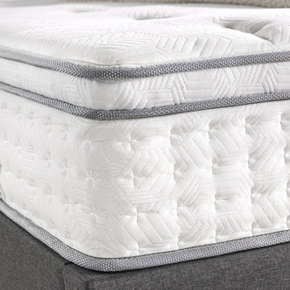 Priage by ZINUS 12 Euro Box Top Pocket Spring Hybrid Mattress