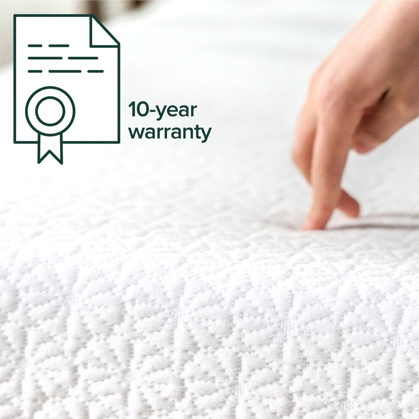 Priage by ZINUS 8-inch Green Tea Element Memory Foam Mattress