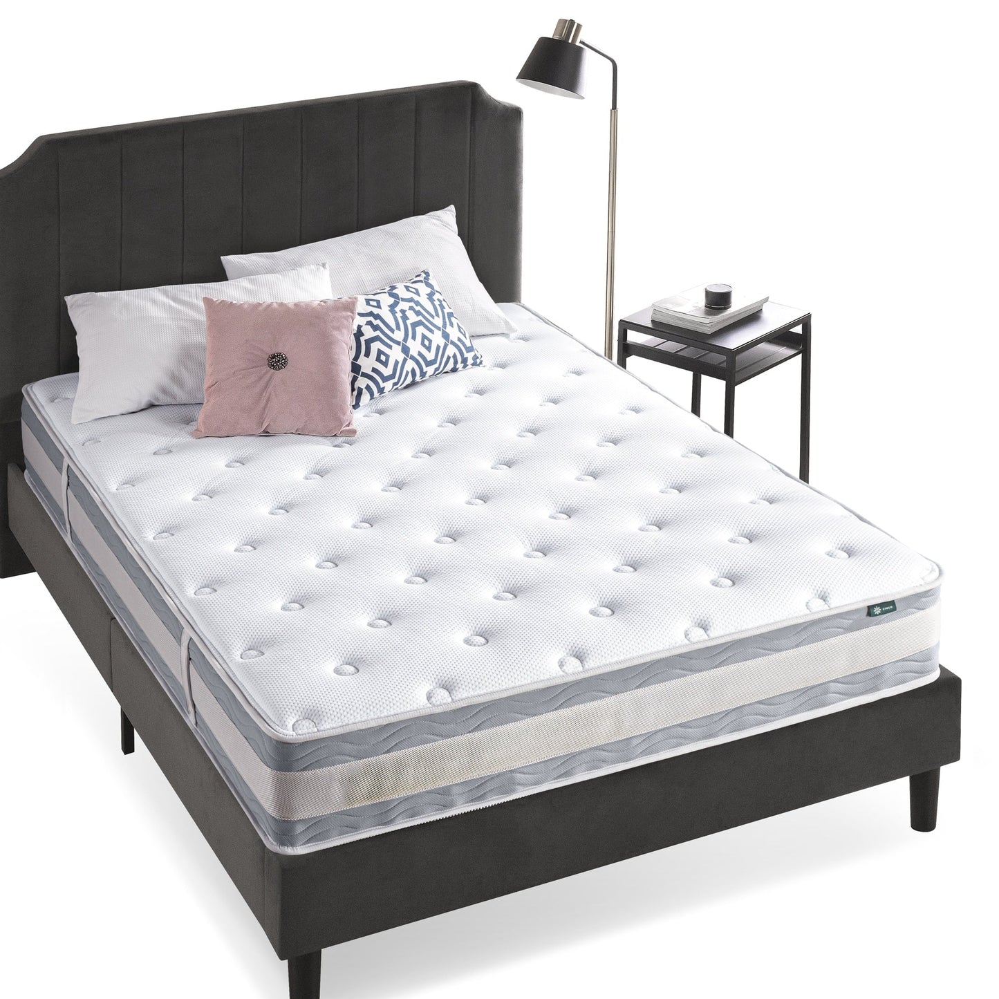 Priage by Zinus 10 Inch Gel-Infused Memory Foam Hybrid Mattress