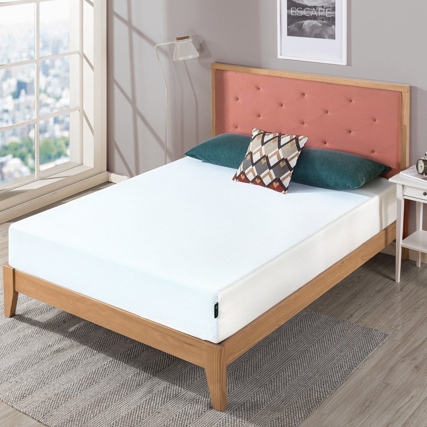 Priage by Zinus 10-inch Green Tea Gel Memory Foam Mattress