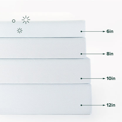 Priage by Zinus 10-inch Green Tea Gel Memory Foam Mattress