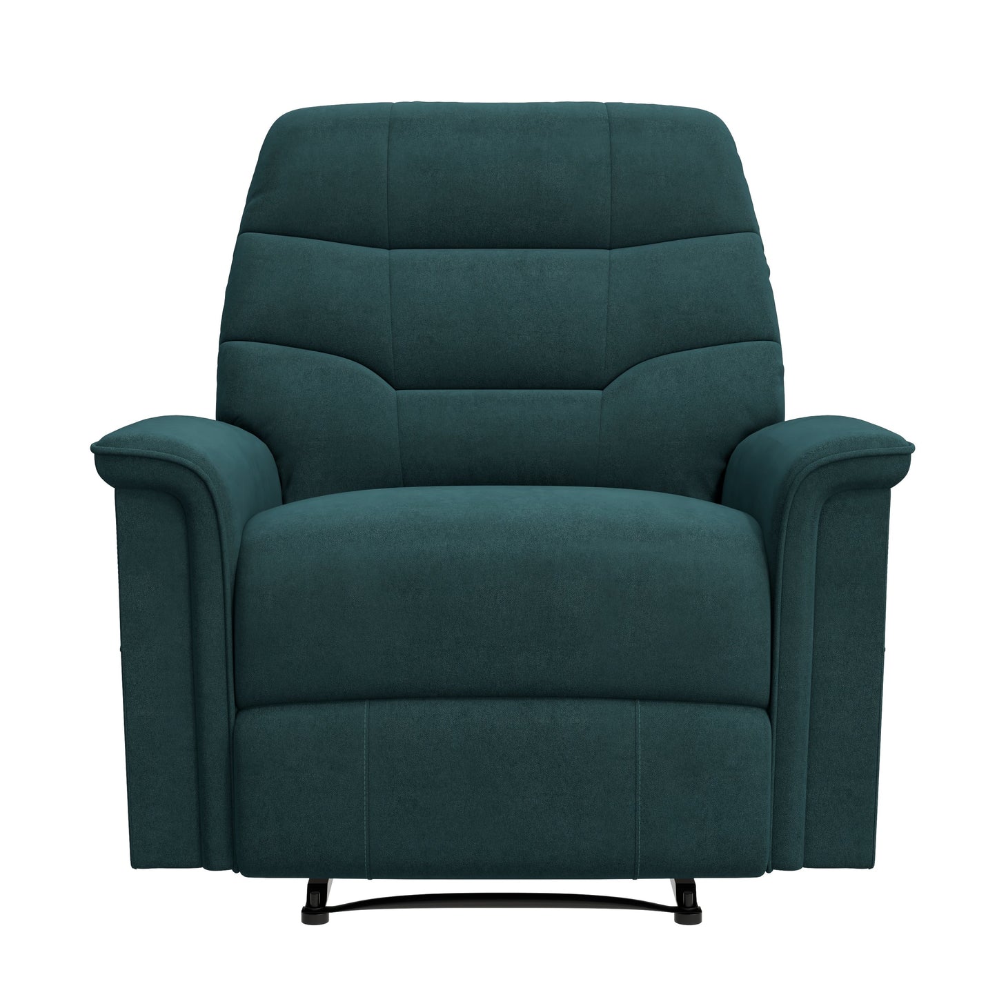 ProLounger Beck Wall Hugger Medium Blue Microfiber Recliner
