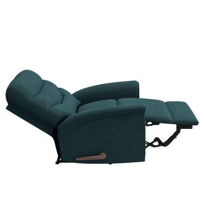 ProLounger Beck Wall Hugger Medium Blue Microfiber Recliner