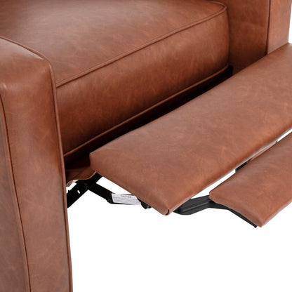 Pushback Recliner with Button Tufted Back