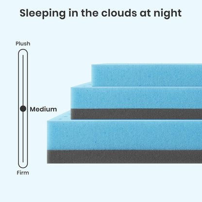 Queen Mattress Topper, 4 Inch Gel Infused Memory Foam Mattress Topper, Cooling Mattress Pad for Pressure Relief Back Pain
