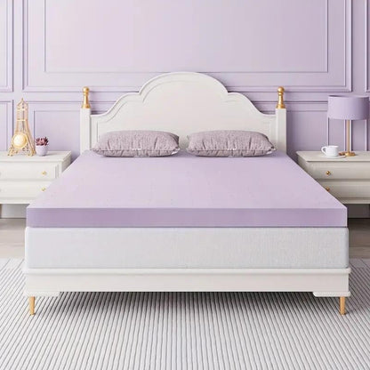 Queen Mattress Topper,3 Inch Premium Firm Memory Foam Mattress Topper With Ventilated Design,Cooling & Gel-infused