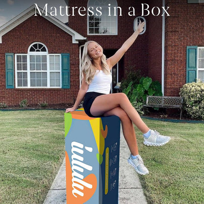 Queen Mattress, 14 Inch Memory Foam Mattress Queen in a Box - Cool Gel Bed Mattress Medium Firm